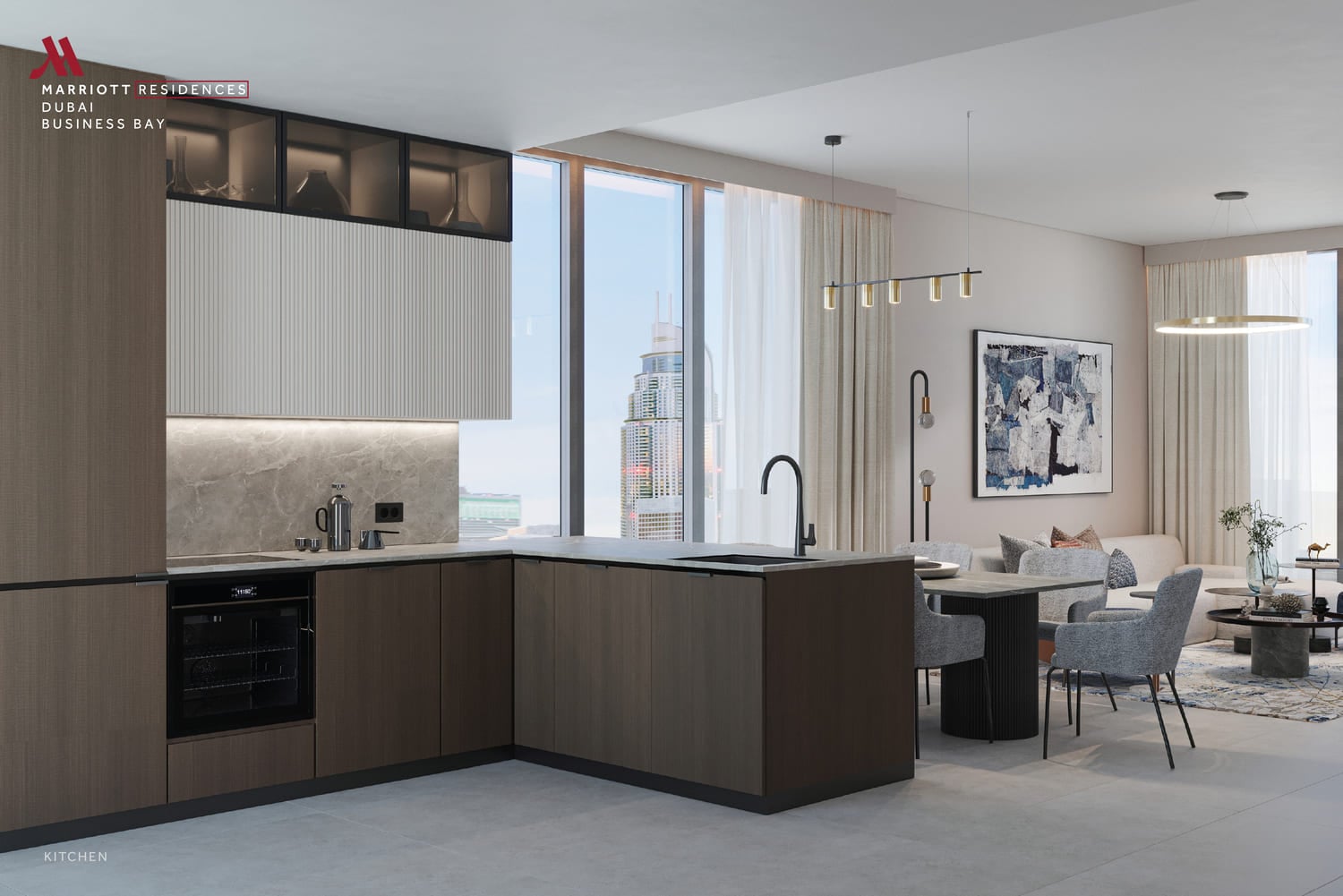 Marriott Residences by Fortune 5, image 10 of 13. Render supplied by developer.