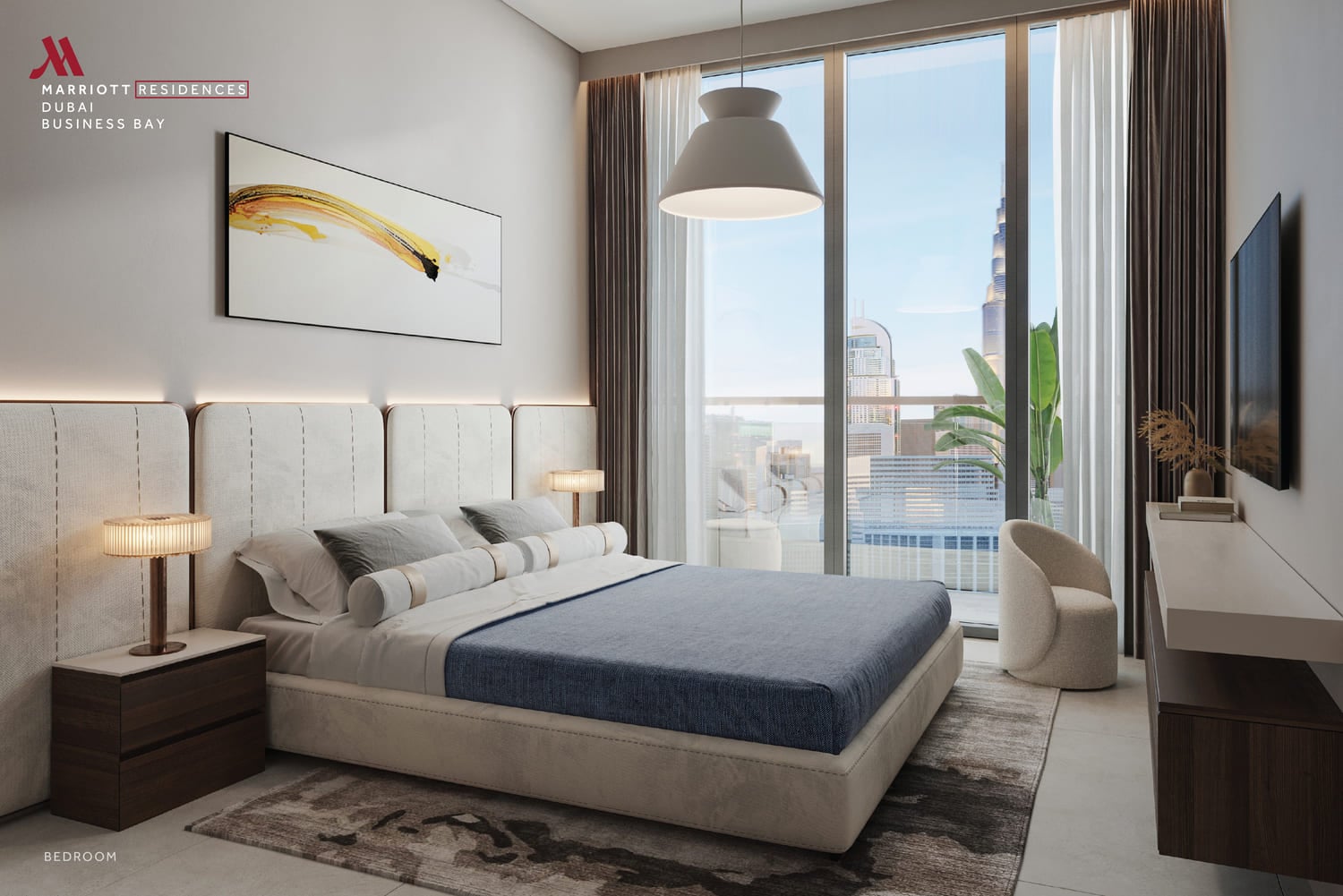 Marriott Residences by Fortune 5, image 11 of 13. Render supplied by developer.