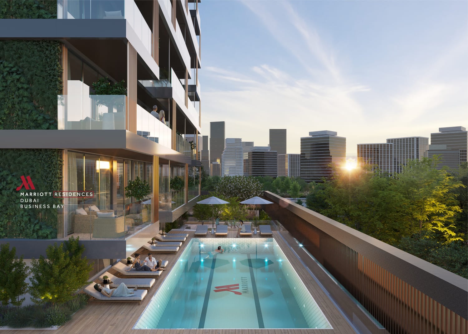 Marriott Residences by Fortune 5, image 4 of 13. Render supplied by developer.