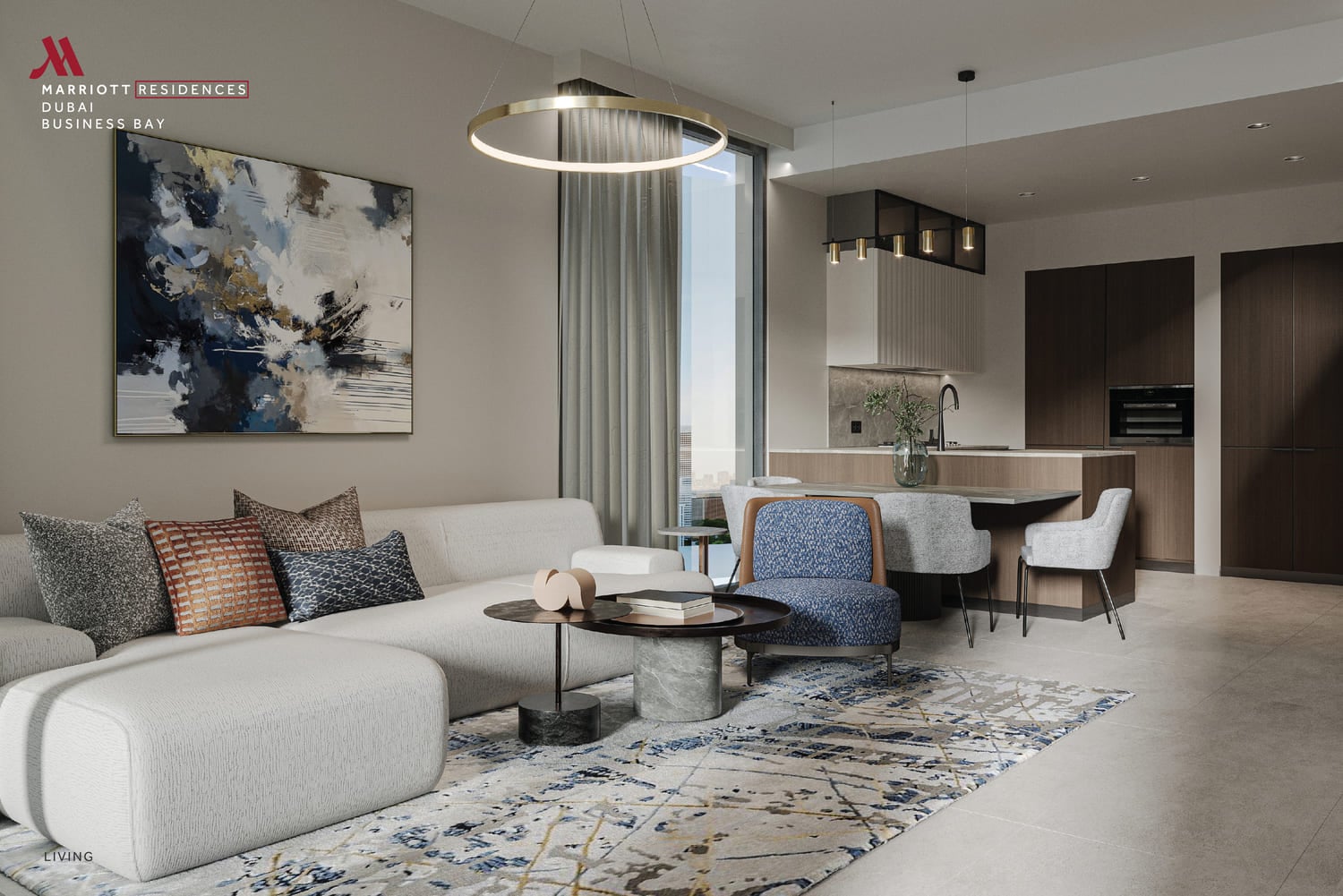 Marriott Residences by Fortune 5, image 12 of 13. Render supplied by developer.
