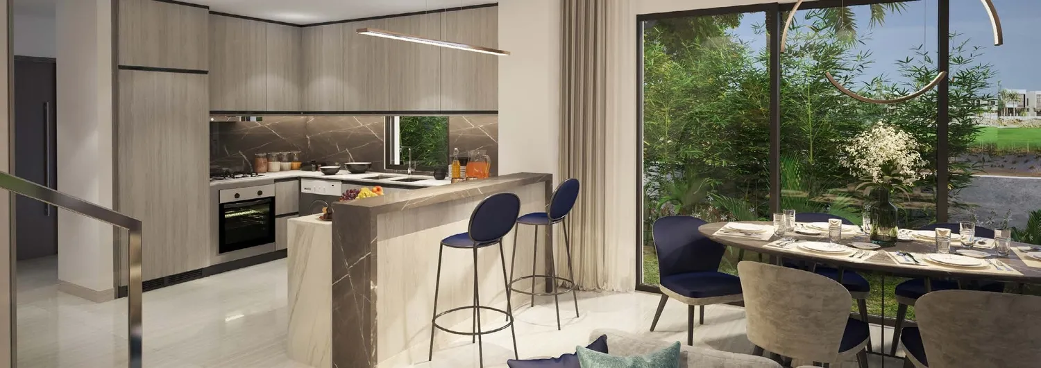 Damac Hills - Ivory by Damac, image 4 of 6. Render supplied by developer.