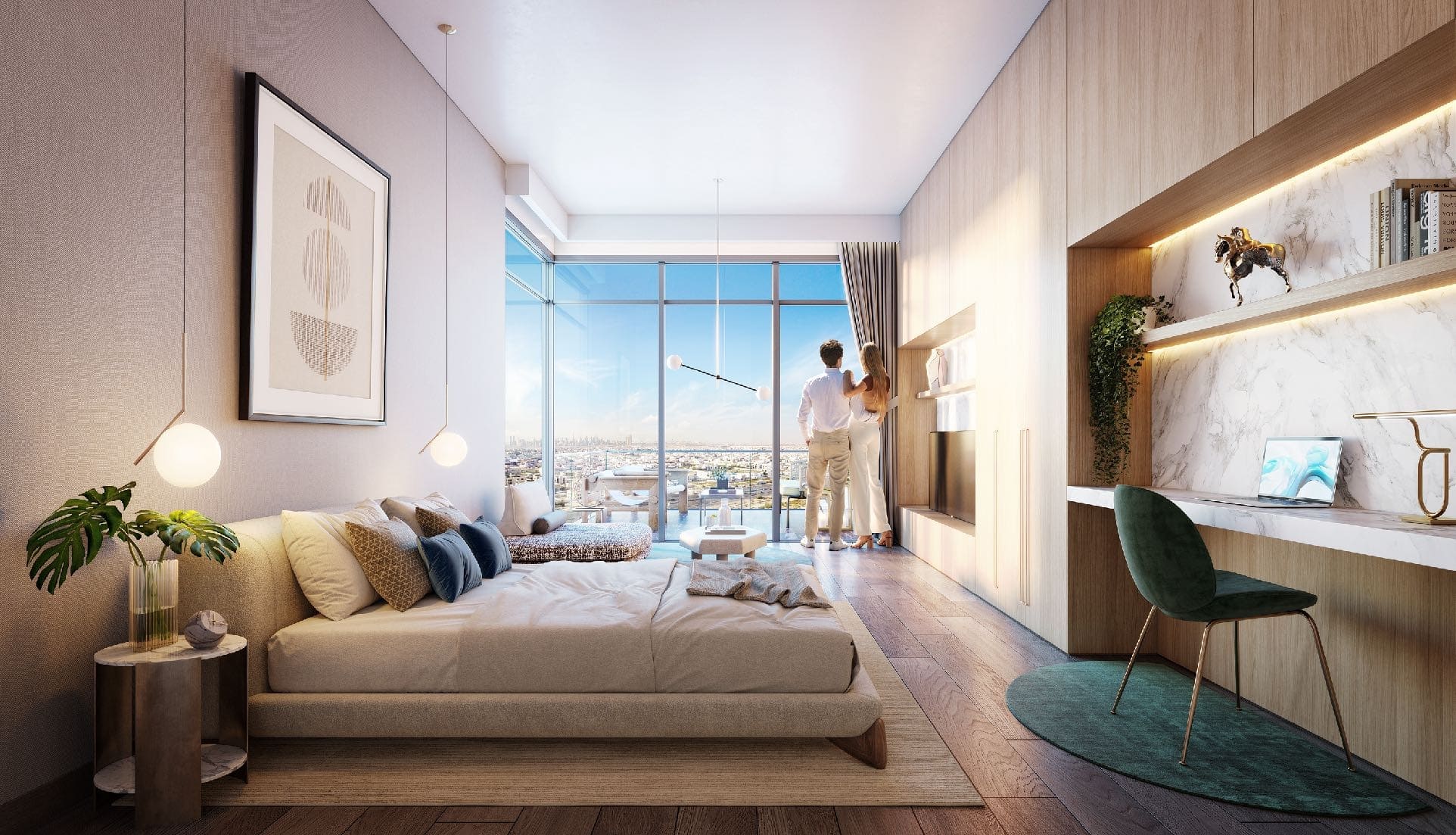 Tria by Deyaar Development, image 2 of 6. Render supplied by developer.