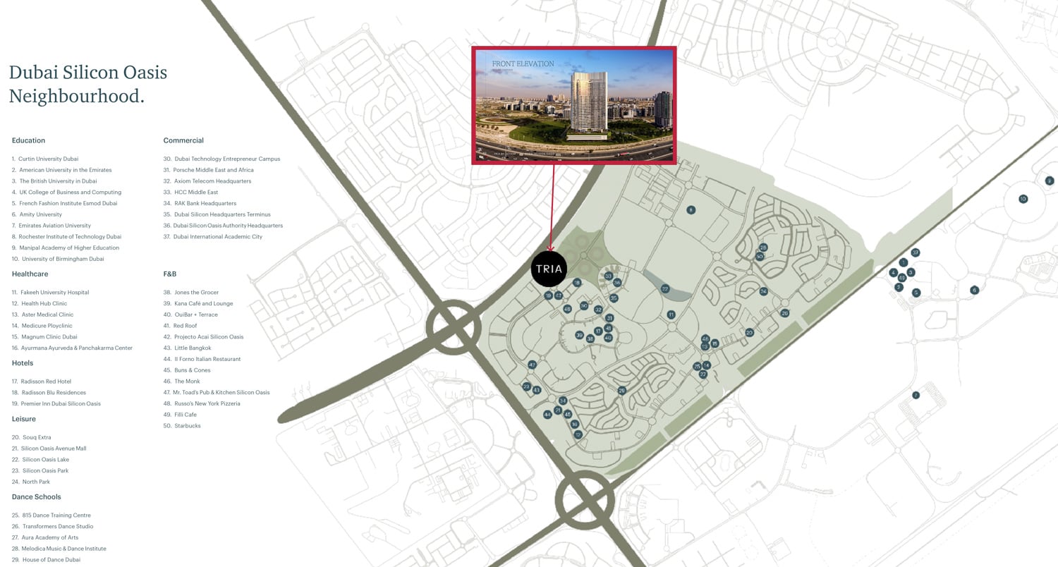 Tria by Deyaar Development, image 6 of 6. Render supplied by developer.