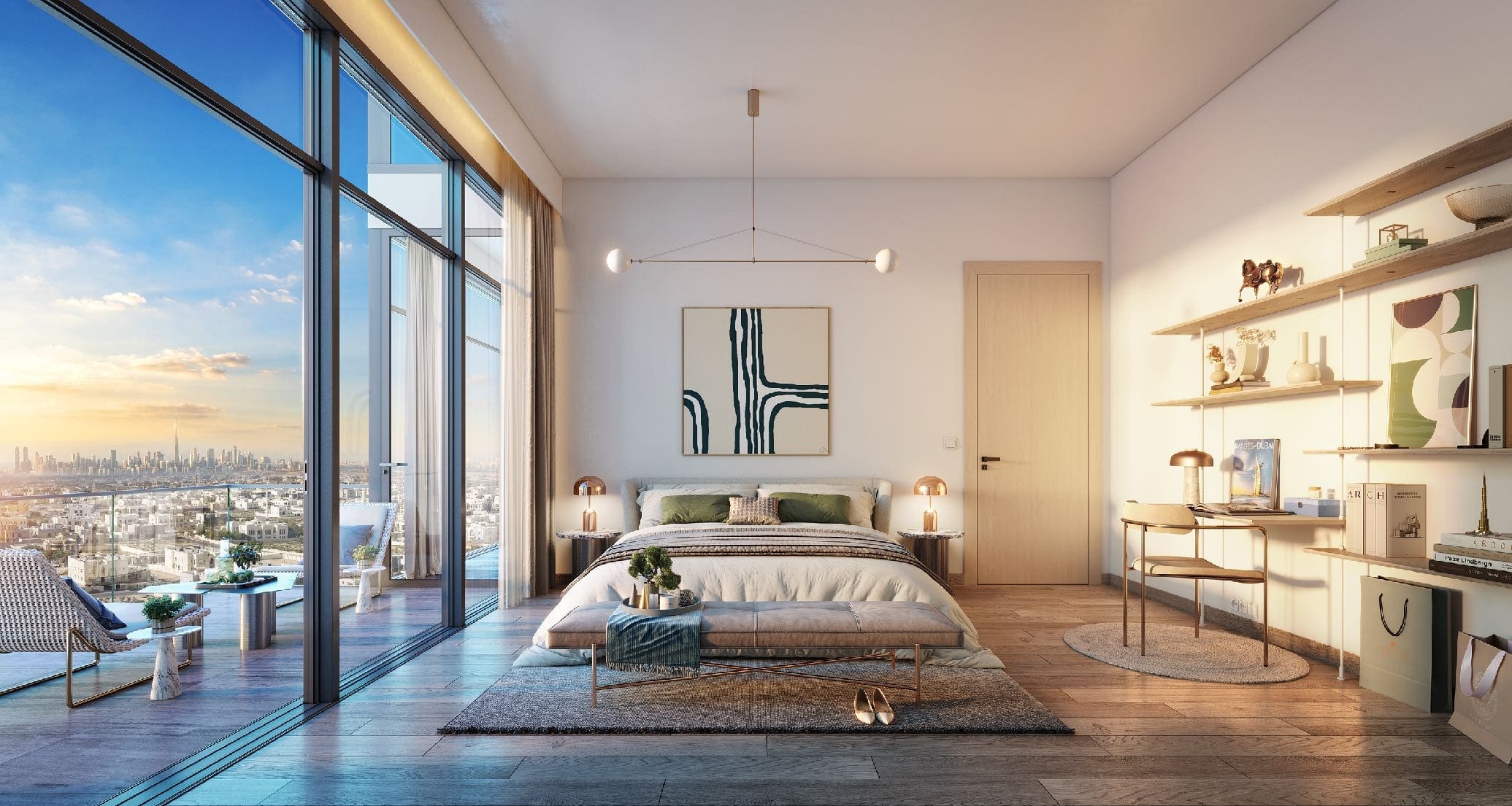 Tria by Deyaar Development, image 4 of 6. Render supplied by developer.