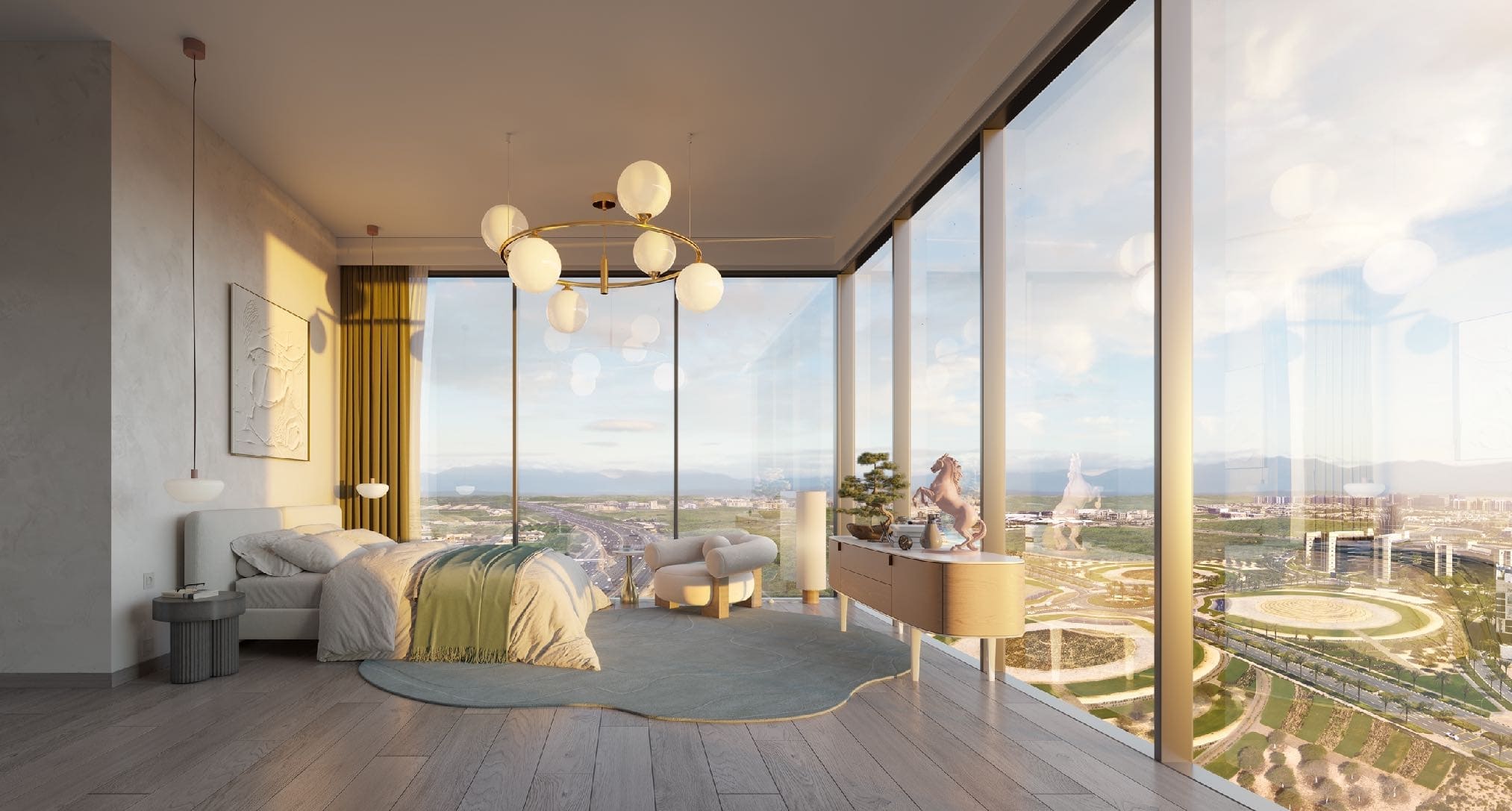 Tria by Deyaar Development, image 5 of 6. Render supplied by developer.