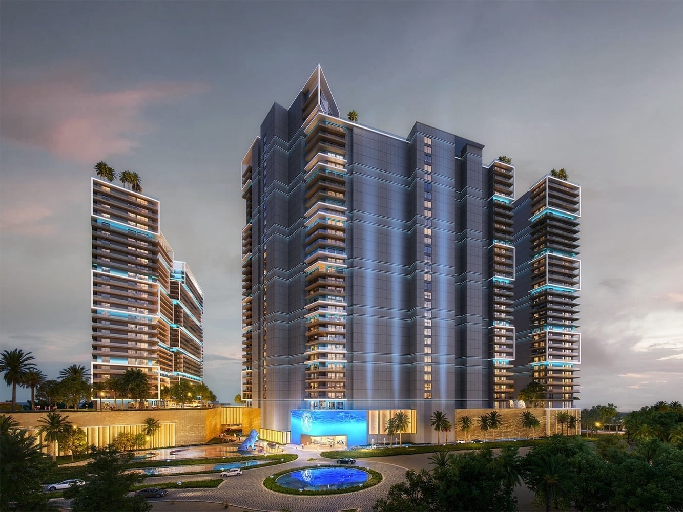 Chelsea Residences 1 by Damac, image 2 of 15. Render supplied by developer.