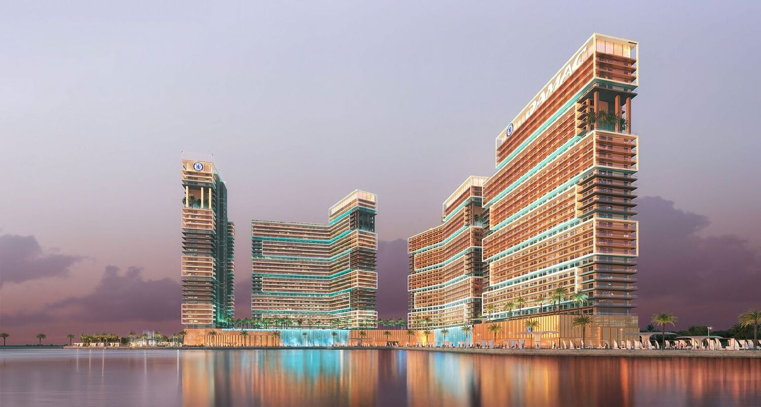 Chelsea Residences 1 by Damac, image 3 of 15. Render supplied by developer.