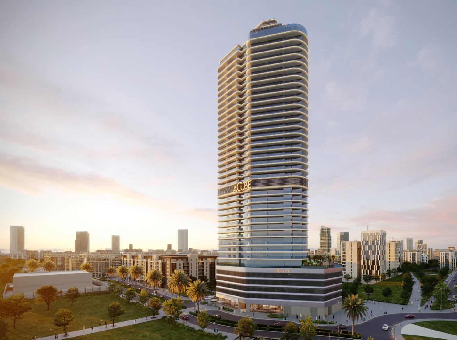 Electra Acube, image 1 of 14. Render supplied by developer.