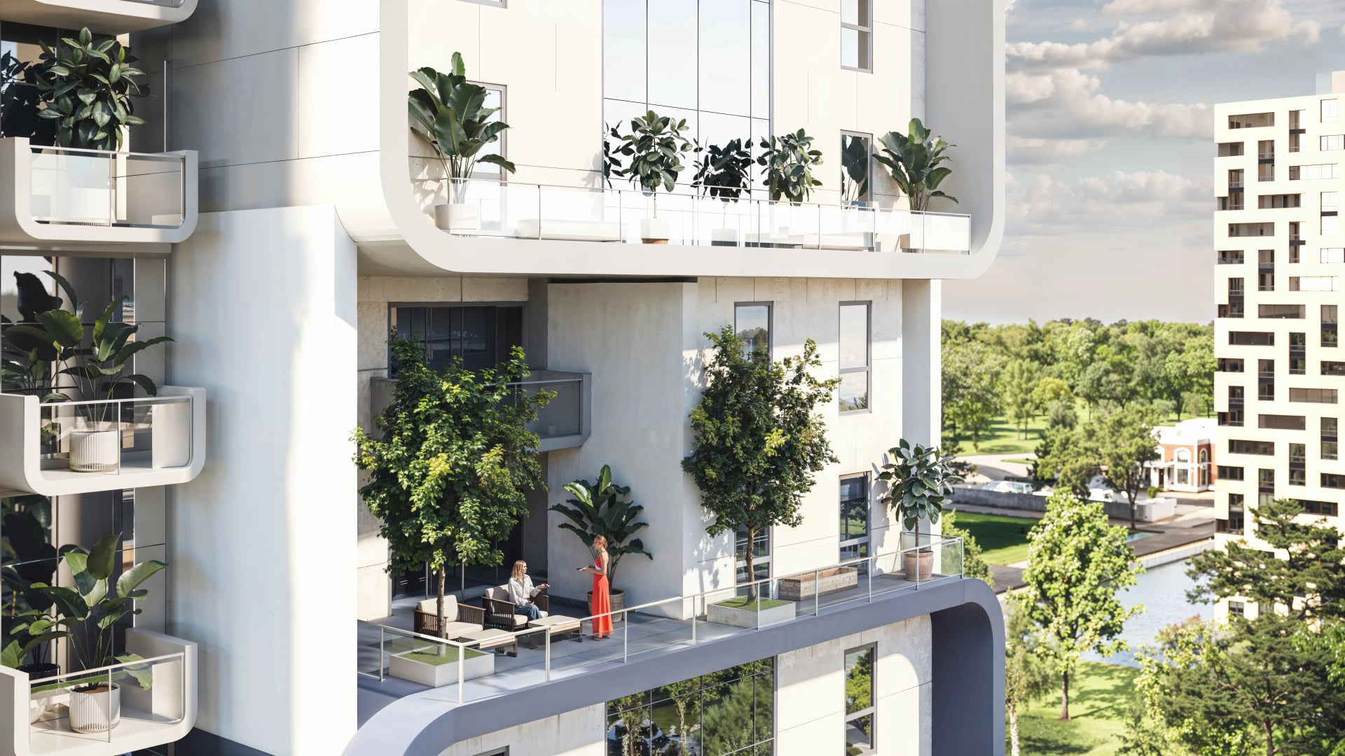 Nexara Tower by 7th Key Development, image 1 of 25. Render supplied by developer.