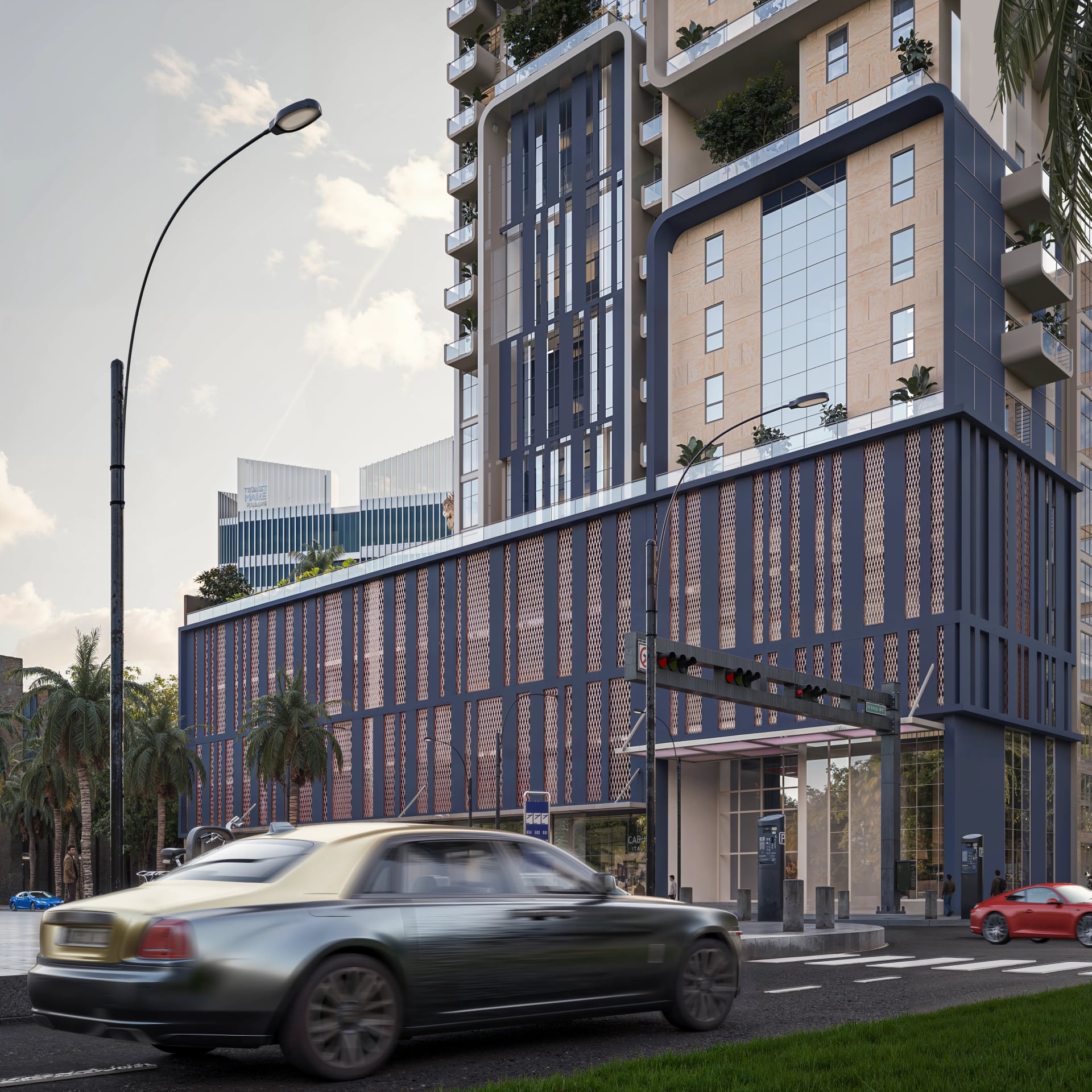 Nexara Tower by 7th Key Development, image 2 of 25. Render supplied by developer.