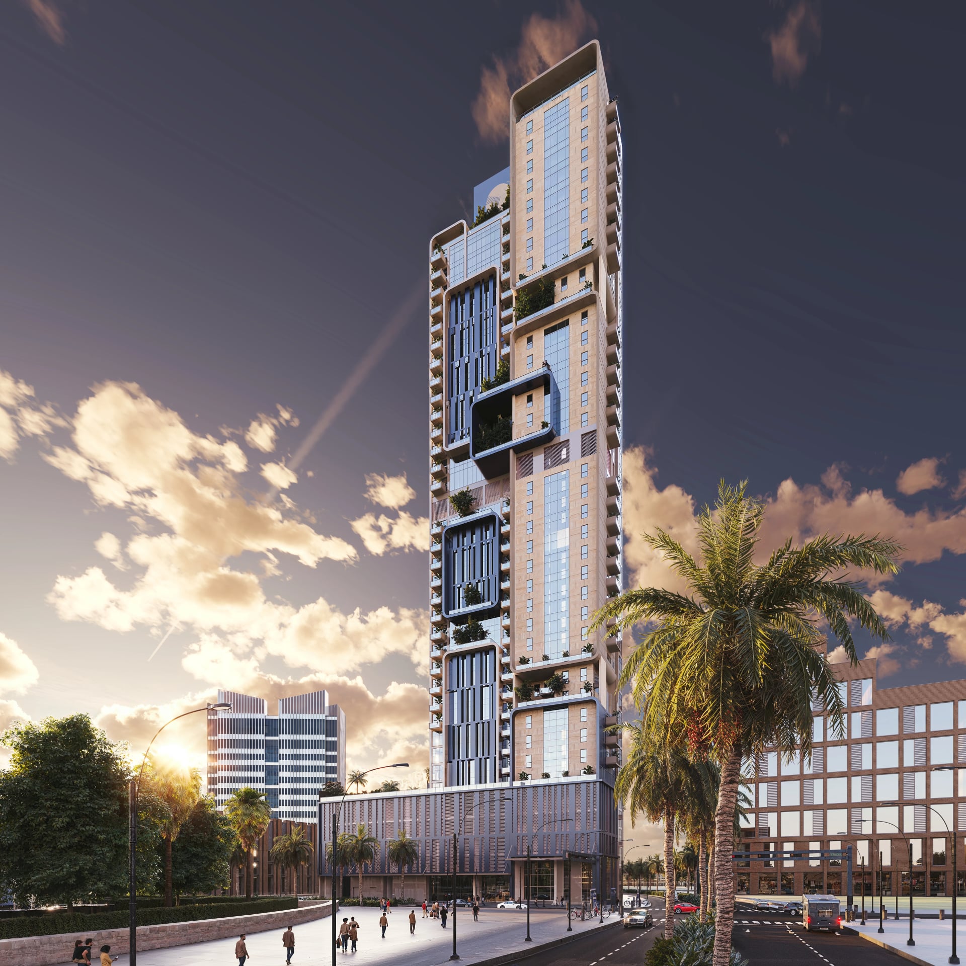 Nexara Tower by 7th Key Development, image 7 of 25. Render supplied by developer.