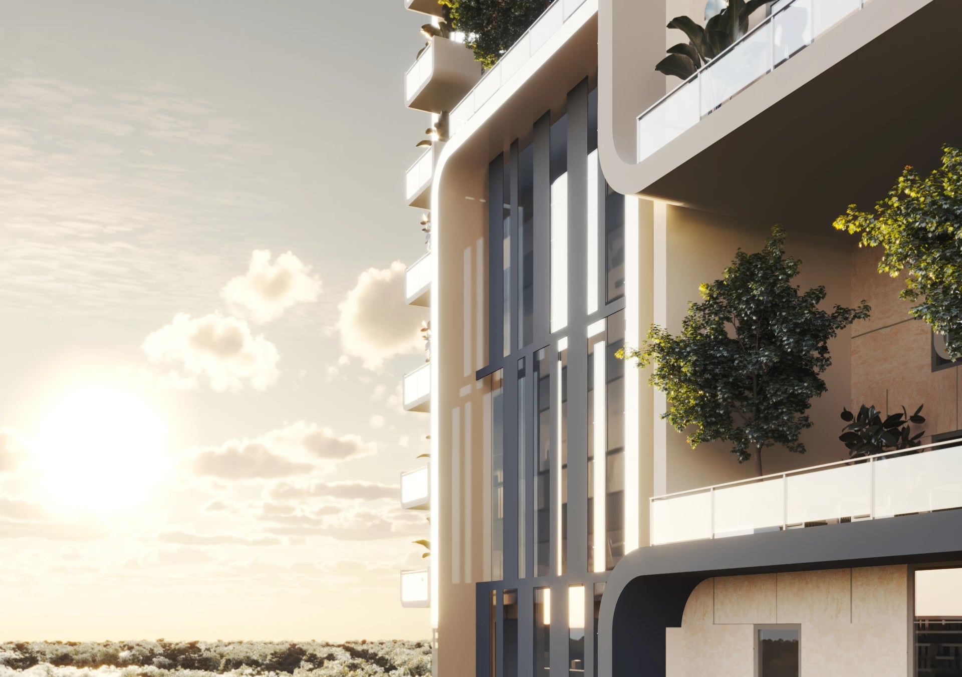 Nexara Tower by 7th Key Development, image 8 of 25. Render supplied by developer.