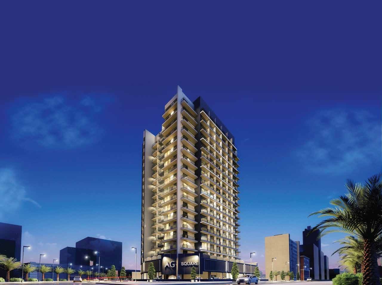 AG Square by AG Properties, Dubailand Residence Complex. Render supplied by developer.