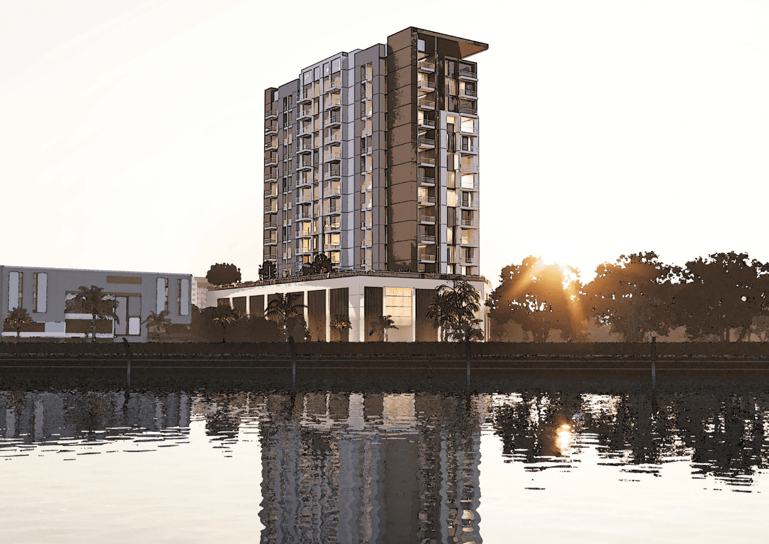 Albero by ORO24 by ORO24 Real Estate Developments, image 1 of 10. Render supplied by developer.
