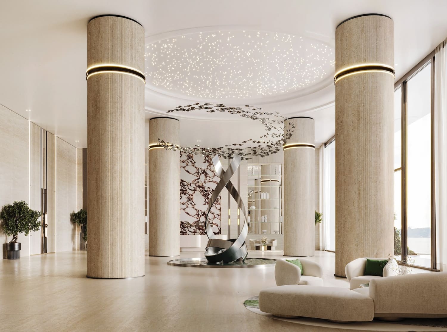 Binghatti Circle, image 10 of 11. Render supplied by developer.