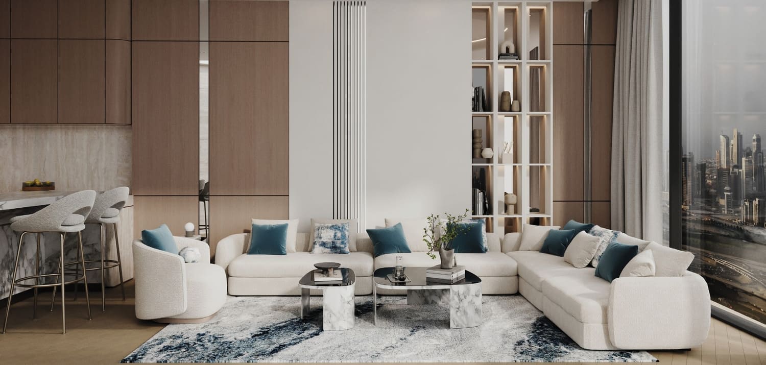 Binghatti Circle, image 8 of 11. Render supplied by developer.