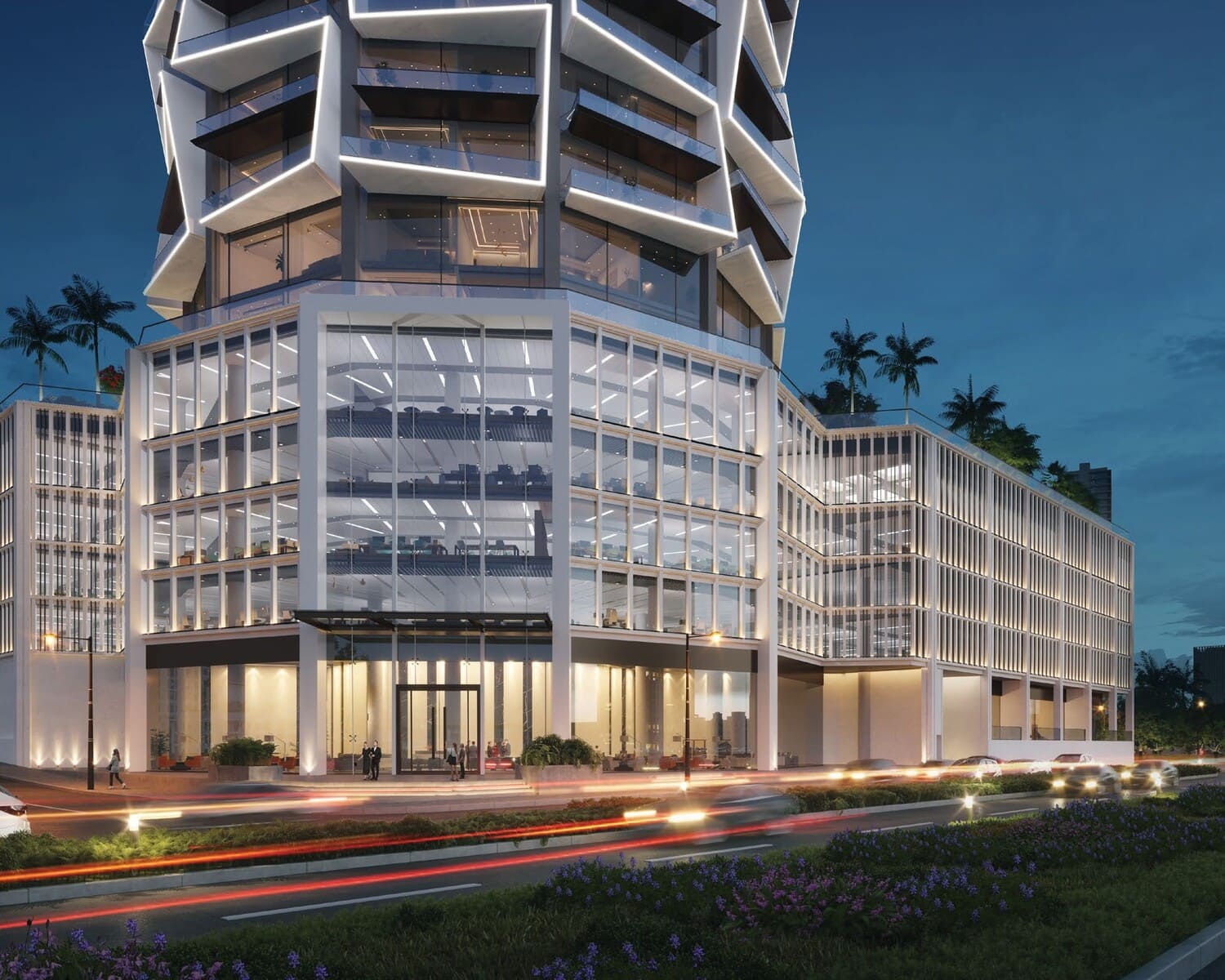 Binghatti Circle, image 5 of 11. Render supplied by developer.