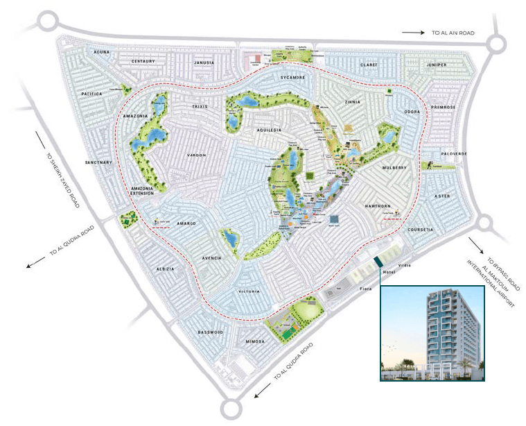 Damac Hills 2 - Hotel Edge by Rotana, image 14 of 15. Render supplied by developer.