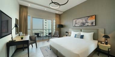 Damac Hills 2 - Hotel Edge by Rotana, image 10 of 15. Render supplied by developer.