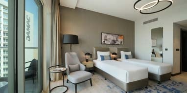 Damac Hills 2 - Hotel Edge by Rotana, image 12 of 15. Render supplied by developer.