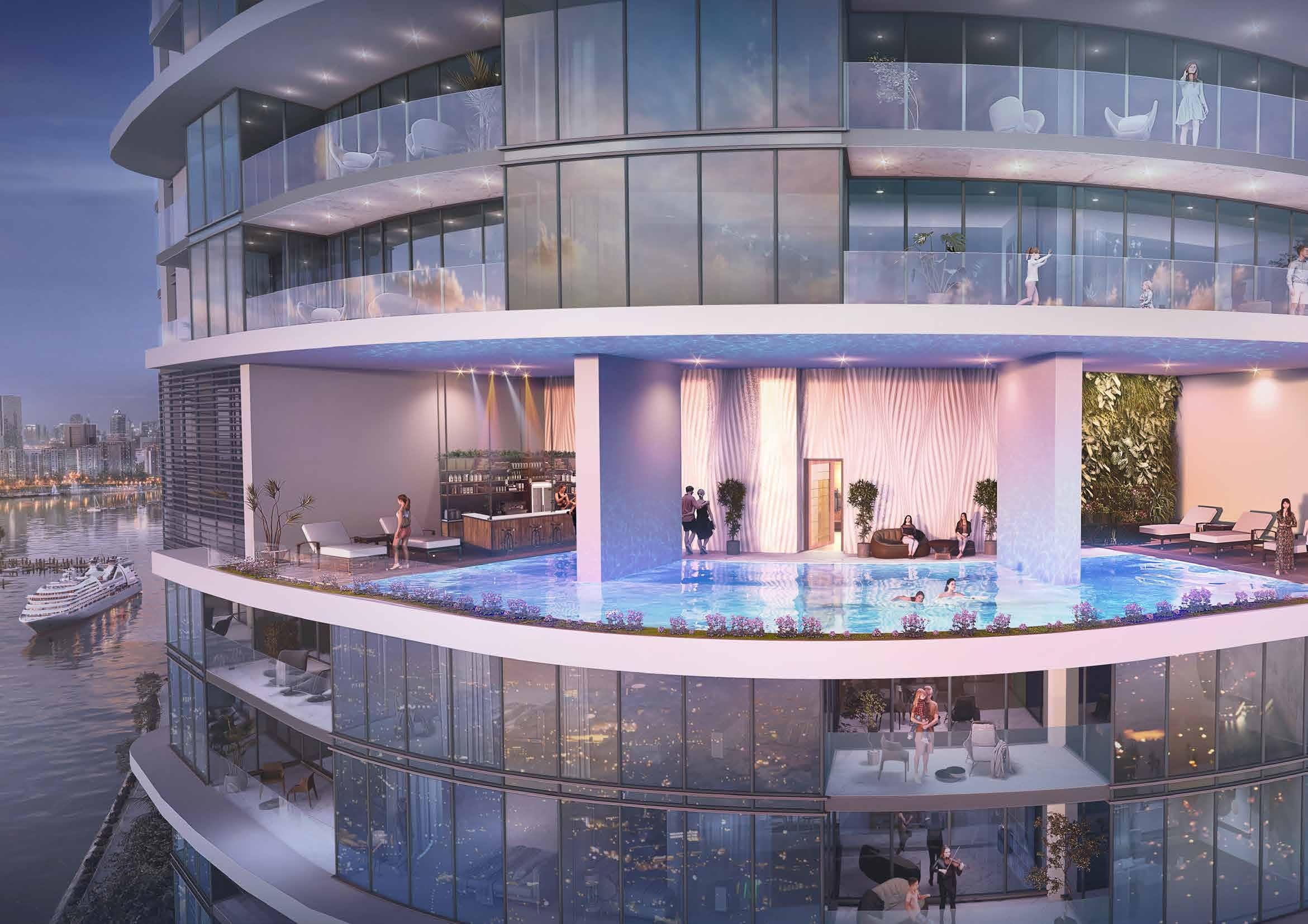 Damac Harbour Lights, image 1 of 13. Render supplied by developer.