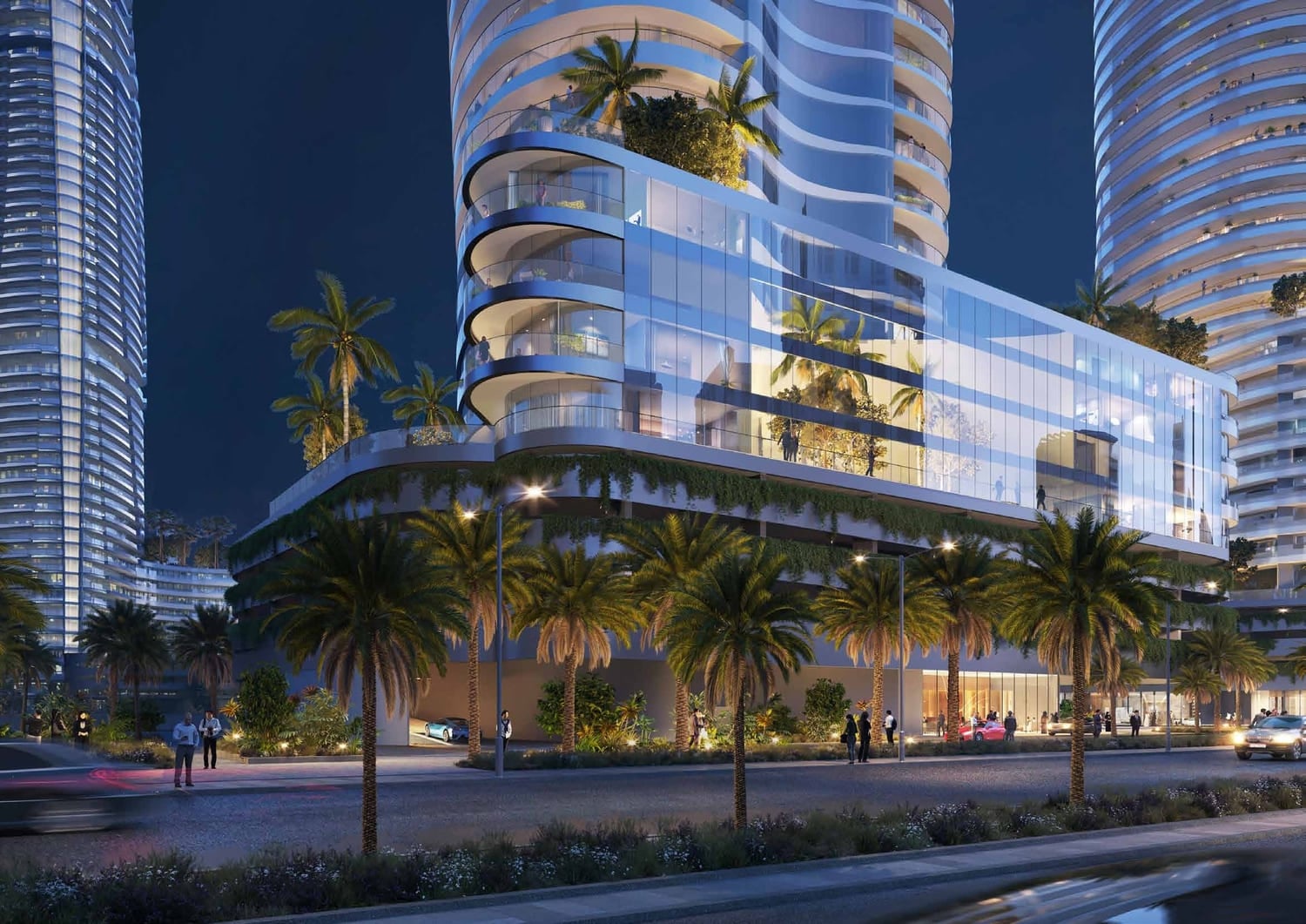 Altitude de Grisogono by Damac, image 1 of 11. Render supplied by developer.