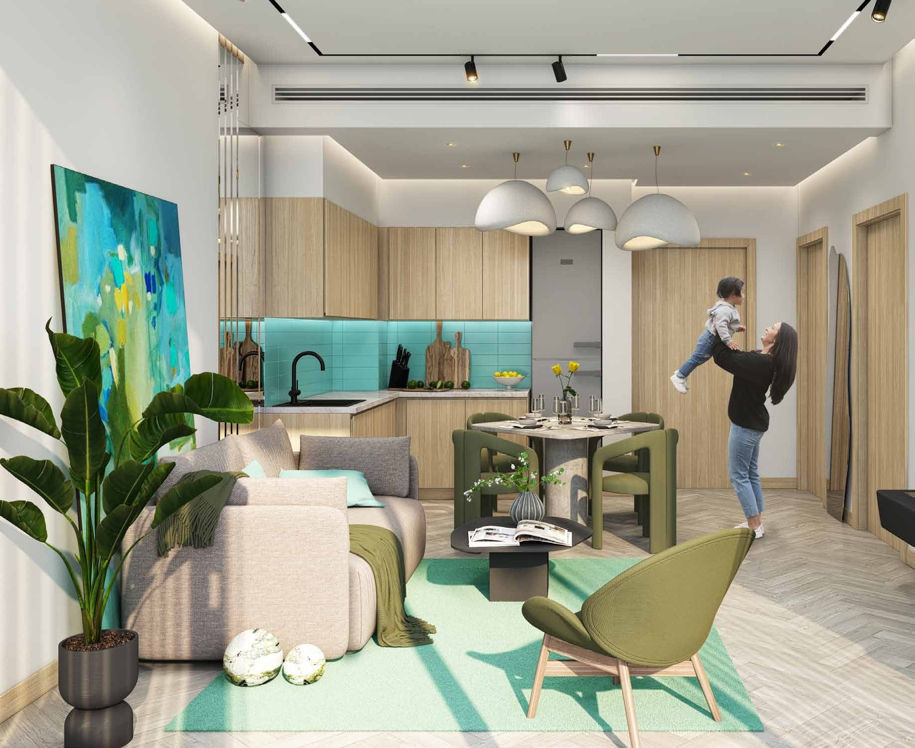 Evergreens by Damac, image 6 of 6. Render supplied by developer.