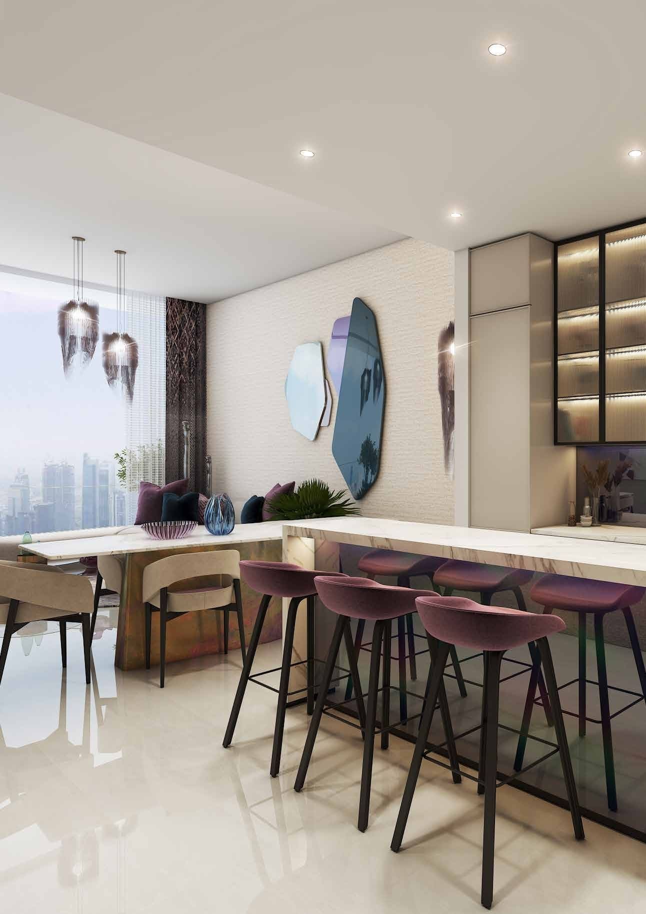 Altitude de Grisogono by Damac, image 7 of 11. Render supplied by developer.