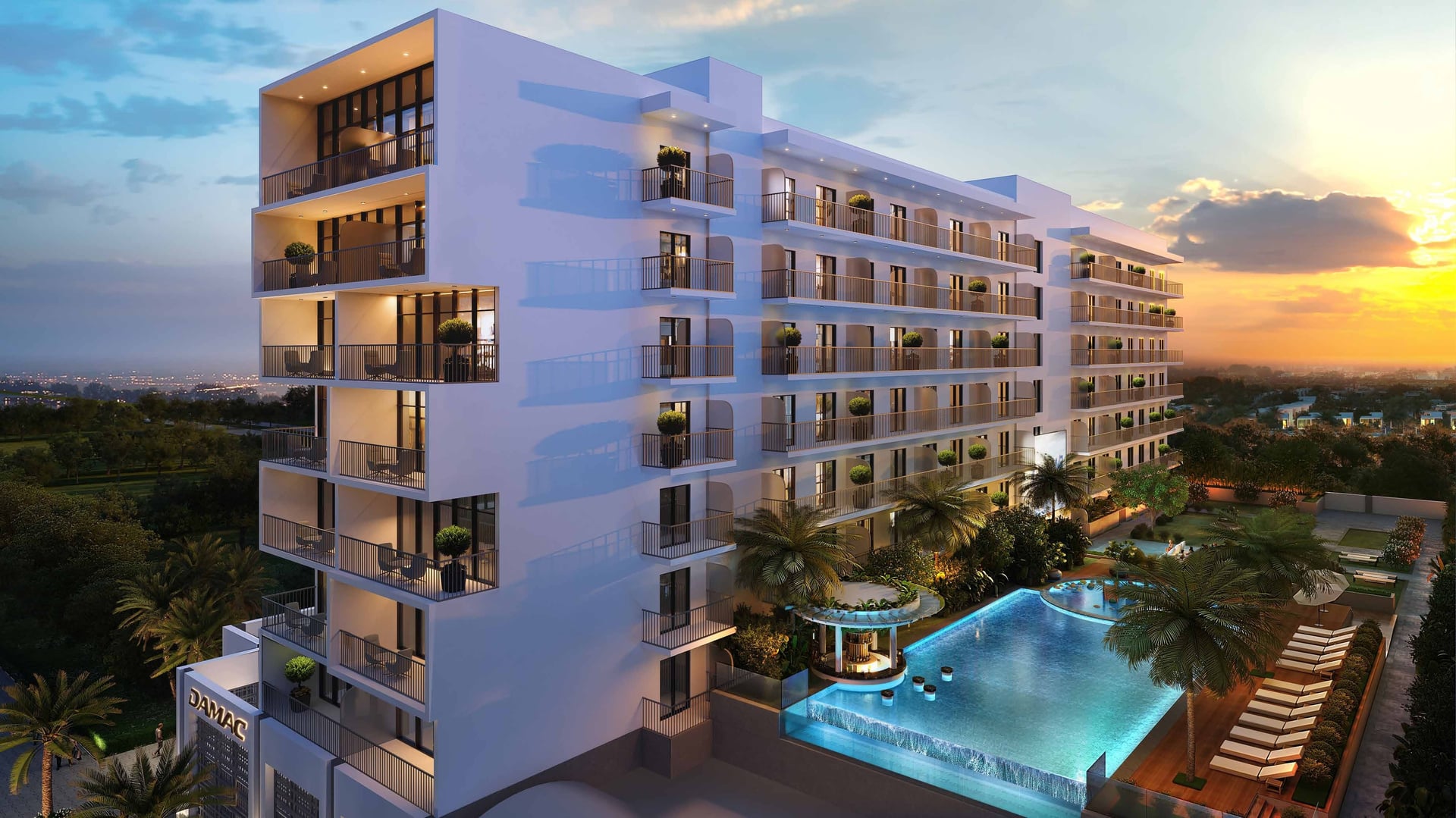 Evergreens by Damac, image 3 of 6. Render supplied by developer.