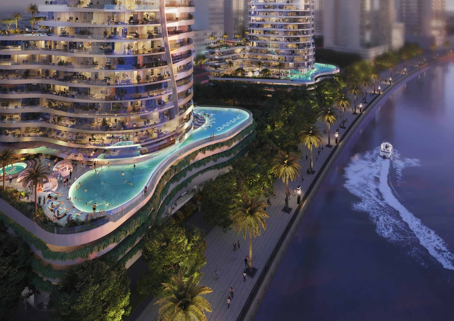 Altitude de Grisogono by Damac, image 4 of 11. Render supplied by developer.