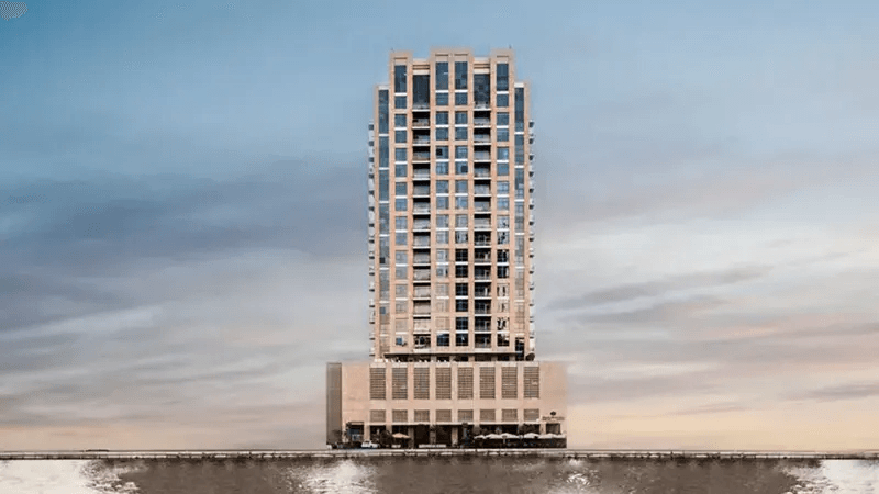 Hamilton Residency by Deyaar Development, Business Bay. Render supplied by developer.
