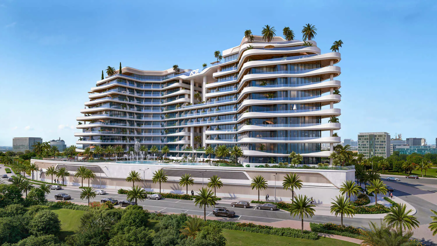 Barari Gate by ADE, image 3 of 14. Render supplied by developer.