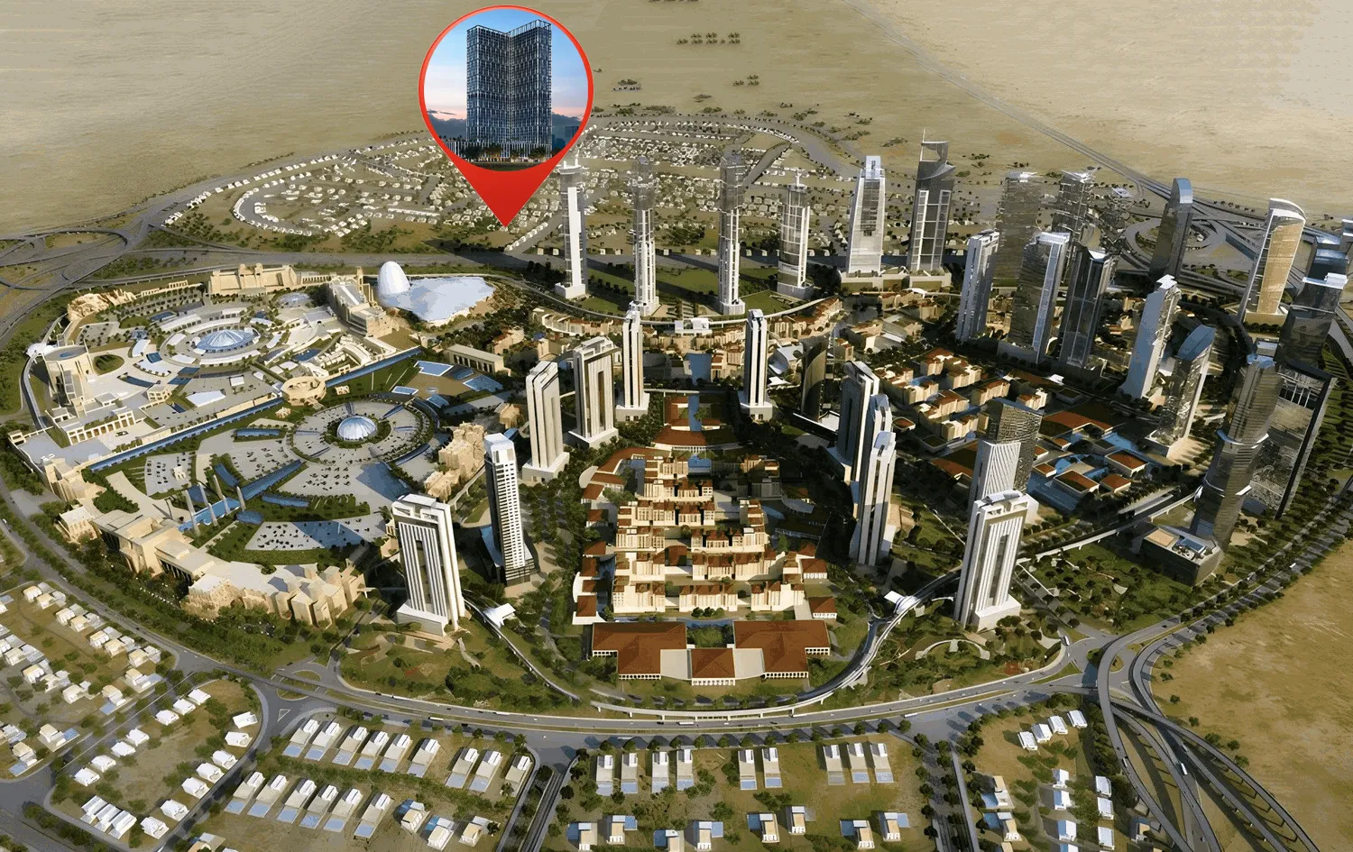 Binghatti Vintage, image 17 of 20. Render supplied by developer.