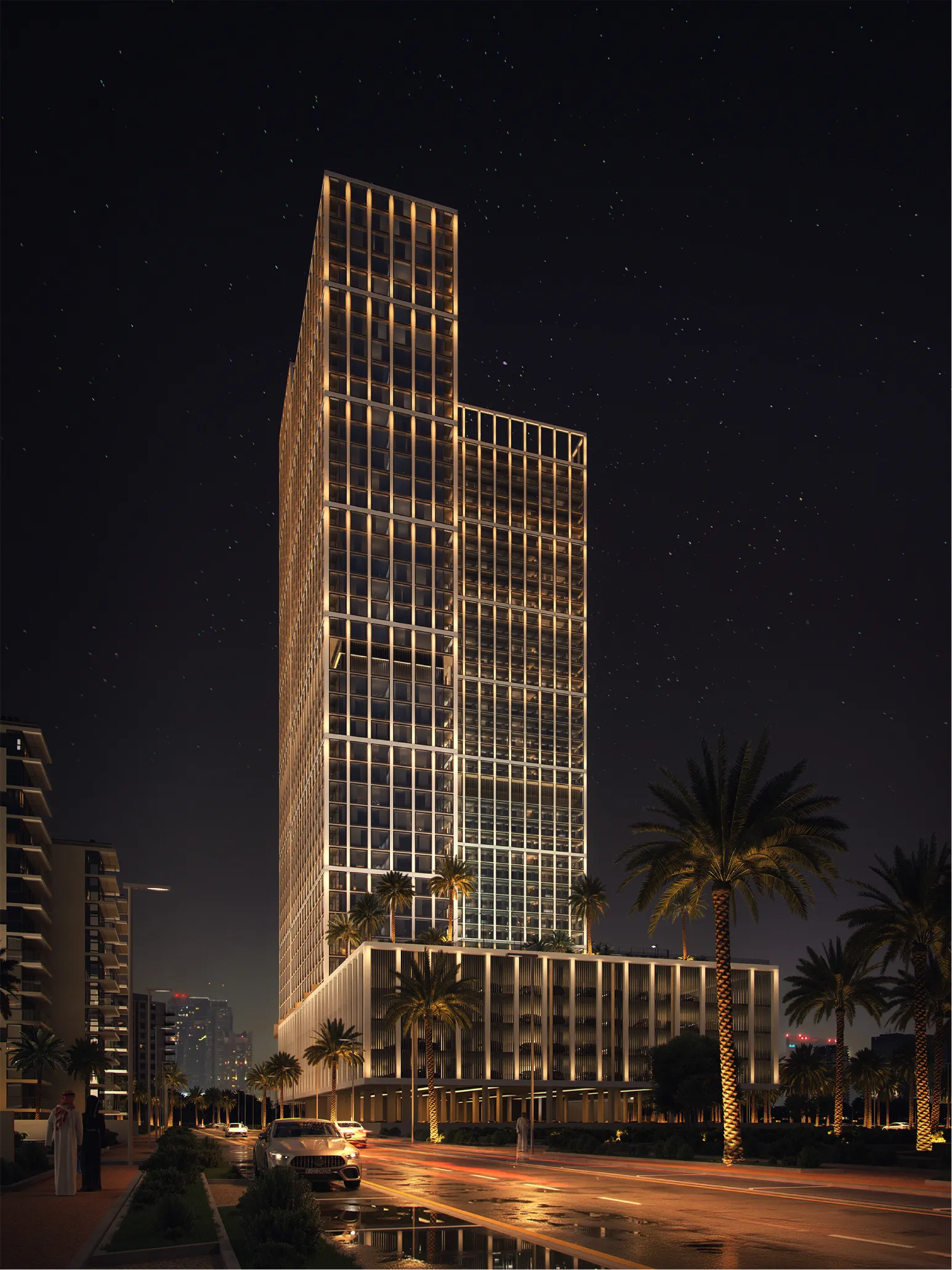 Binghatti Vintage, image 2 of 20. Render supplied by developer.