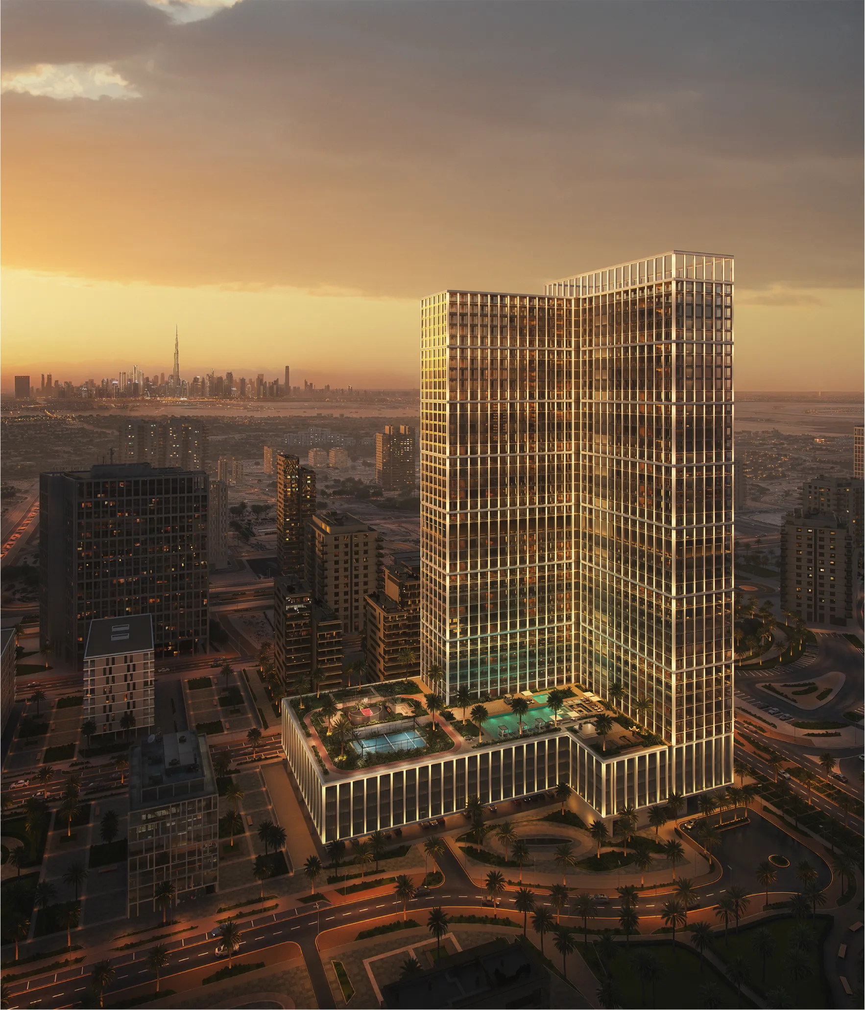 Binghatti Vintage, image 3 of 20. Render supplied by developer.
