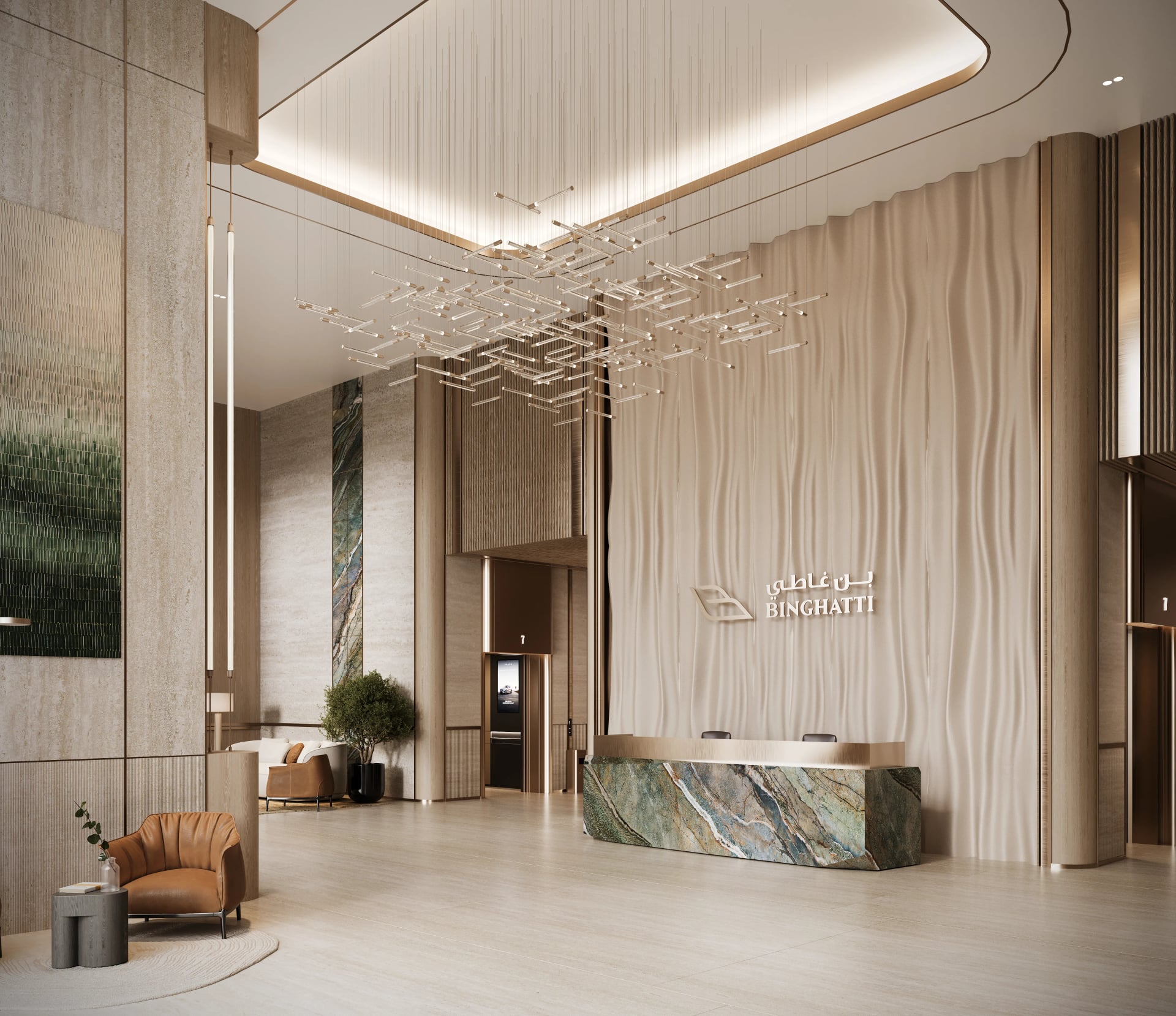 Binghatti Vintage, image 20 of 20. Render supplied by developer.