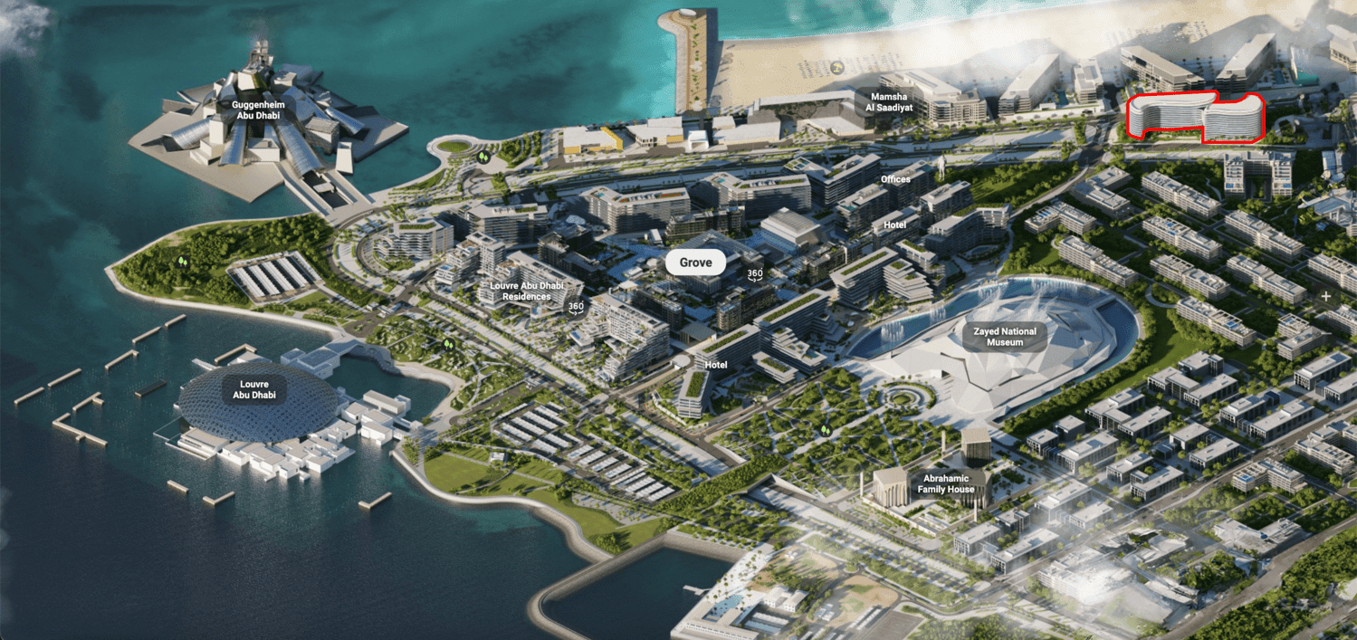 Ajwan Towers by Omniyat Properties, image 8 of 8. Render supplied by developer.