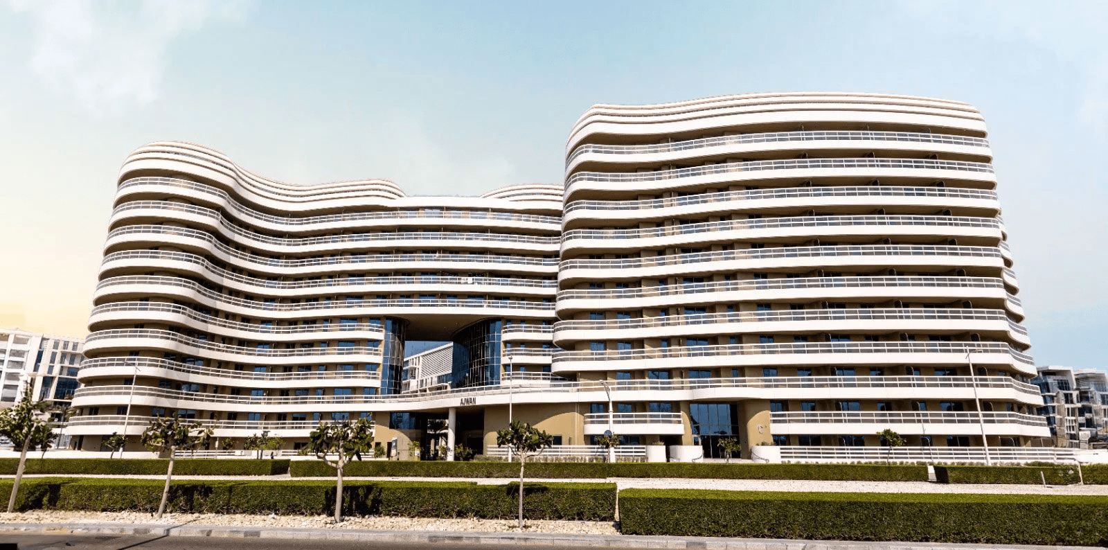 Ajwan Towers by Omniyat Properties, image 3 of 8. Render supplied by developer.