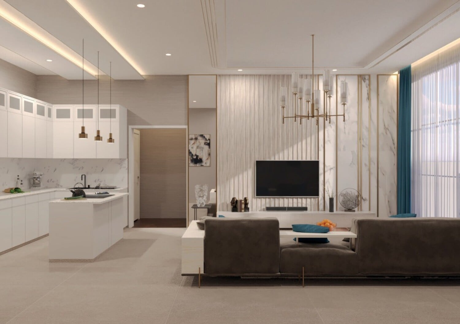 Park Beach Residence II by Park Group, image 4 of 7. Render supplied by developer.