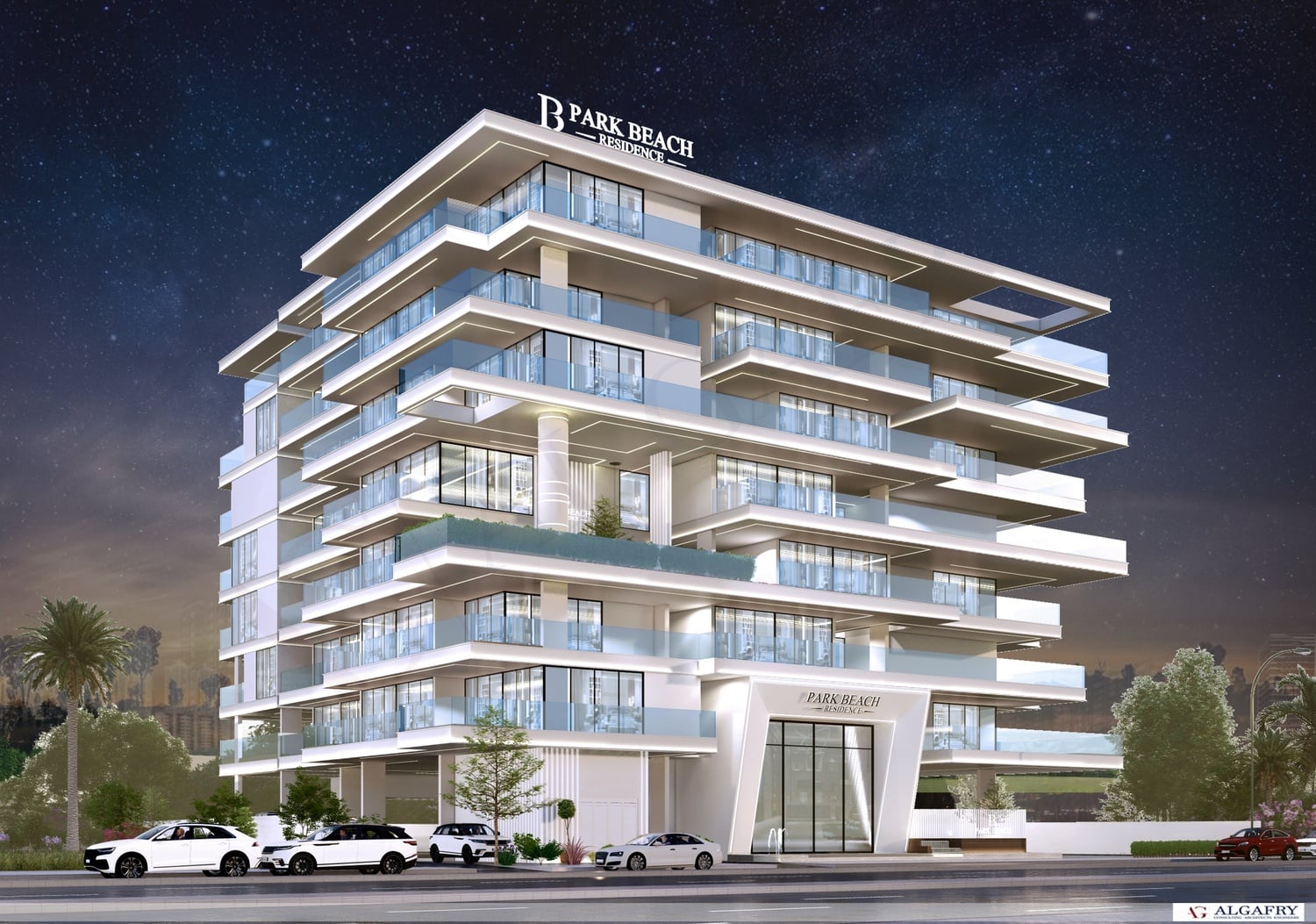 Park Beach Residence II by Park Group, image 2 of 7. Render supplied by developer.