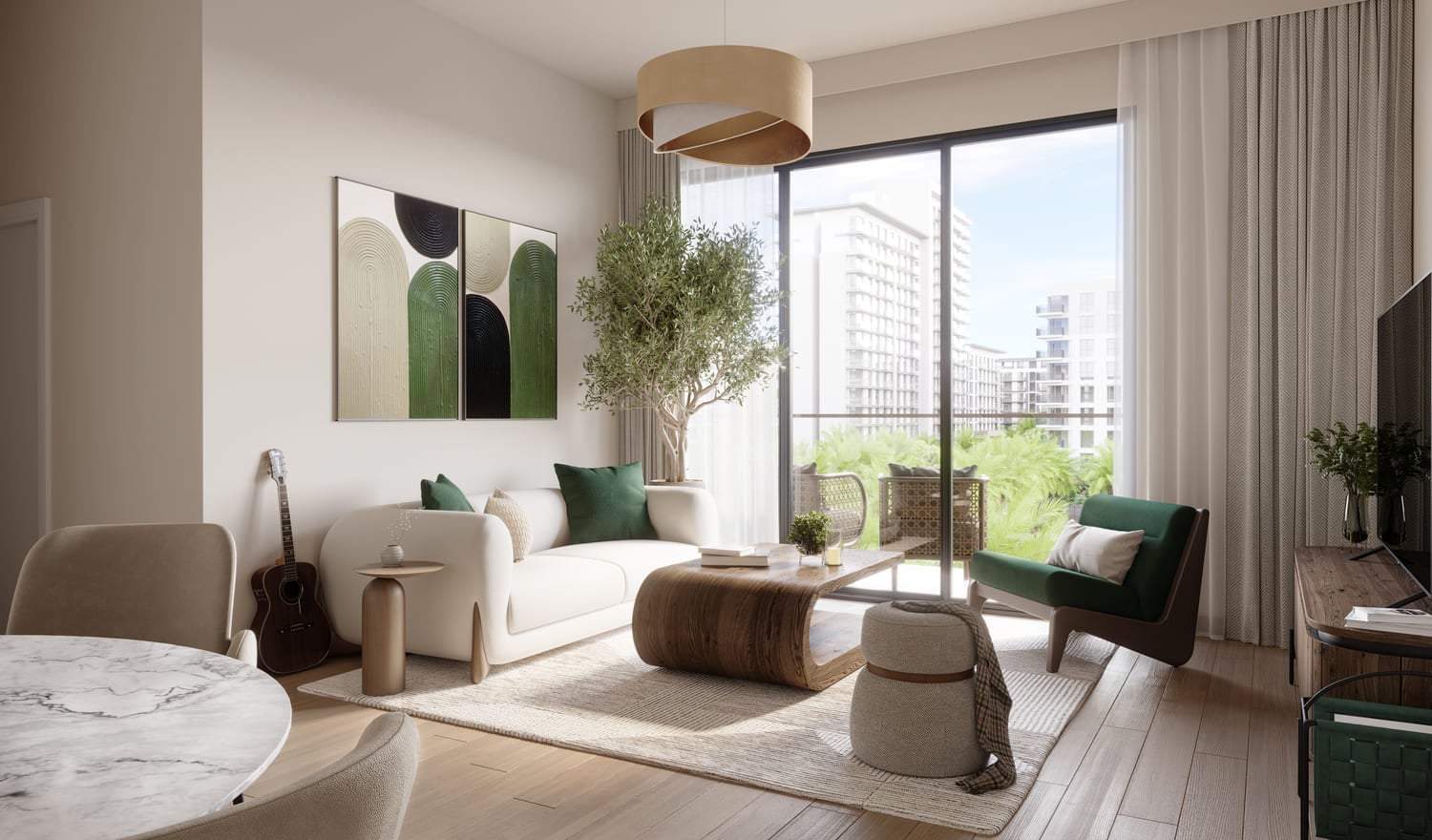 Aria on the Park by Nshama, image 7 of 12. Render supplied by developer.