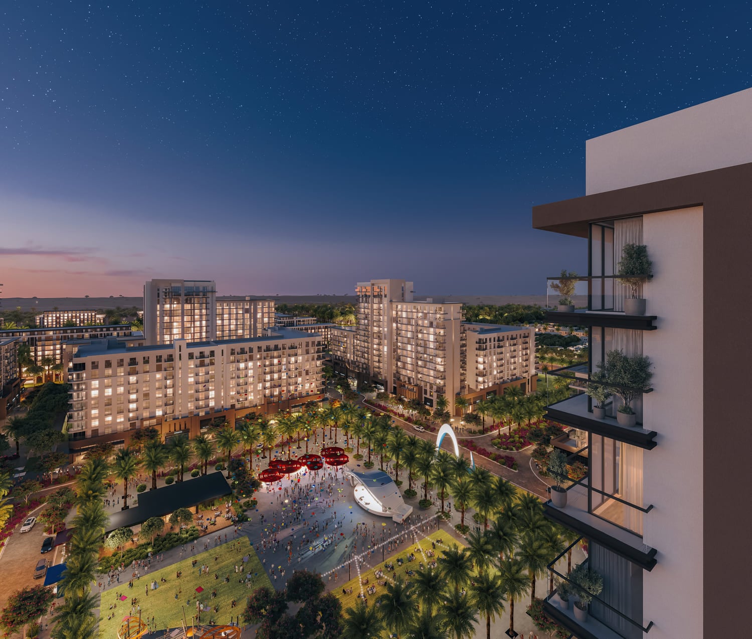 Aria on the Park by Nshama, image 3 of 12. Render supplied by developer.