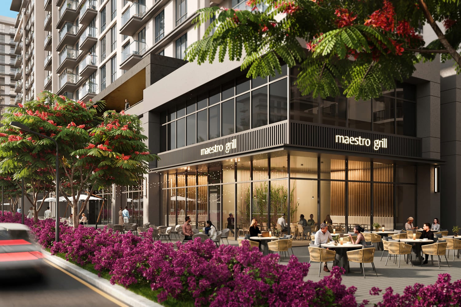 Aria on the Park by Nshama, image 4 of 12. Render supplied by developer.