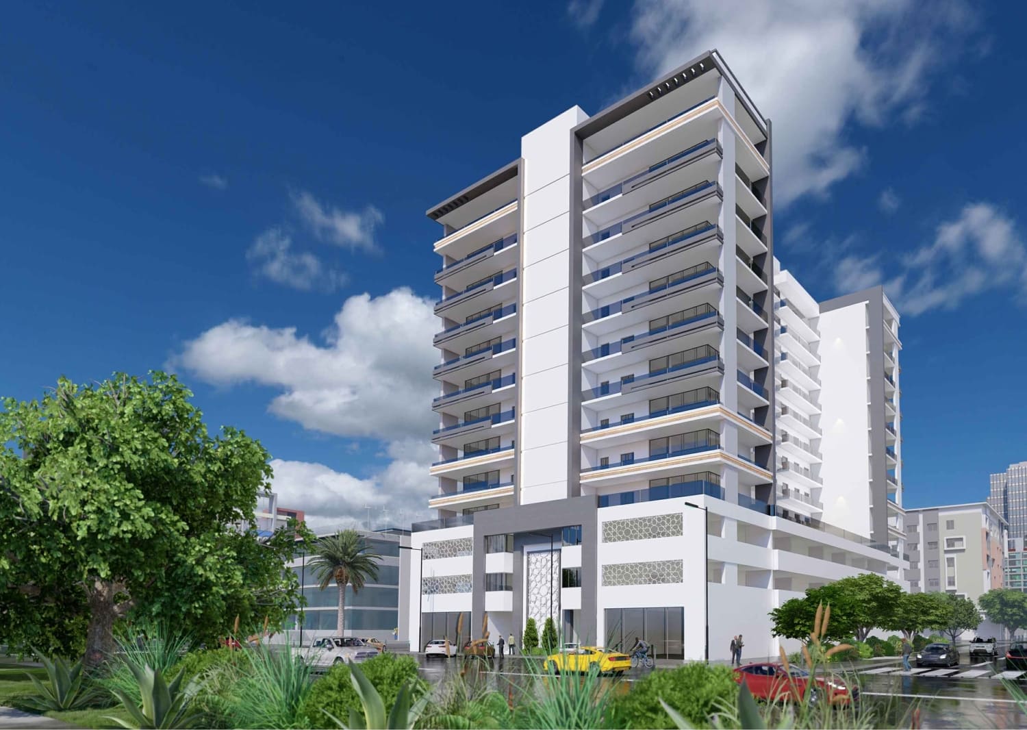 Equiti Residence by BNH Real Estate Developer, Jebel Ali Village. Render supplied by developer.