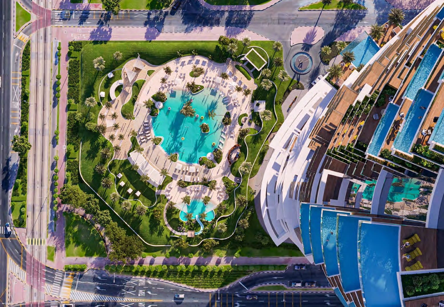 Cavalli Casa Tower by Damac, image 1 of 6. Render supplied by developer.