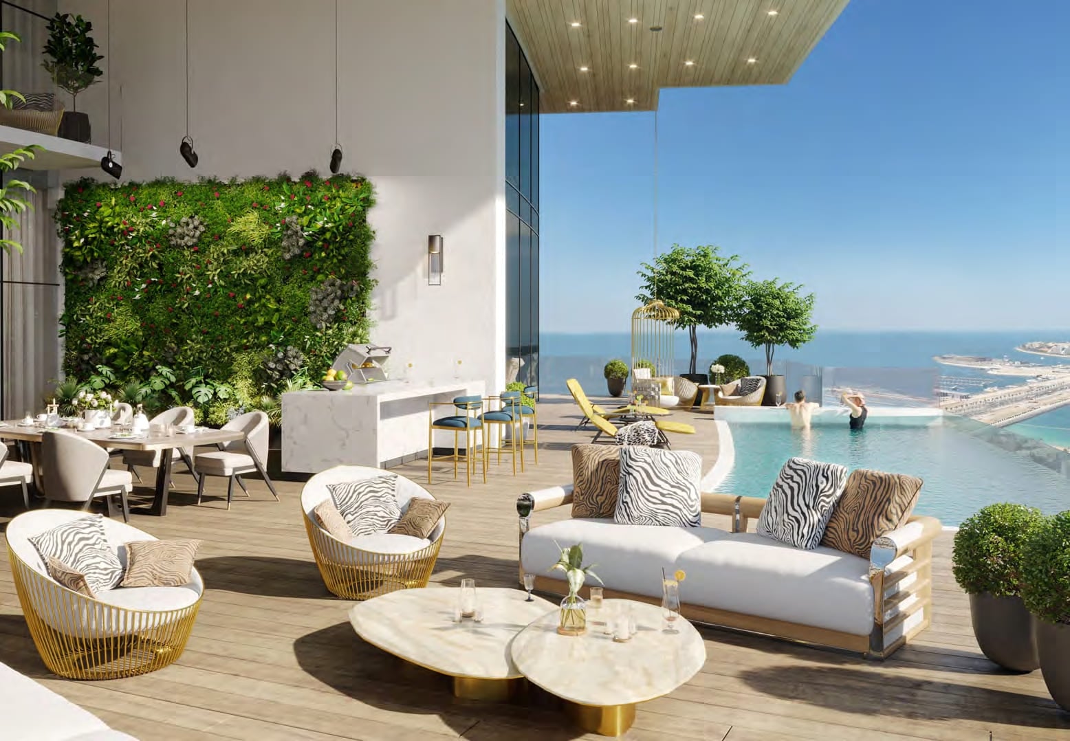 Cavalli Casa Tower by Damac, image 3 of 6. Render supplied by developer.