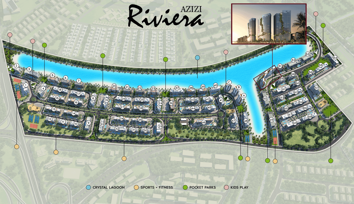 Riviera Rêve by Azizi, image 7 of 8. Render supplied by developer.