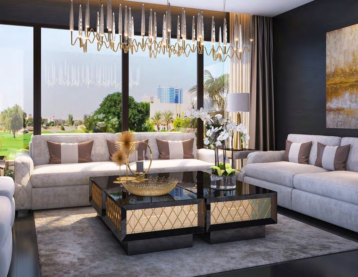 Damac Hills - Belair Phase 2, image 7 of 11. Render supplied by developer.