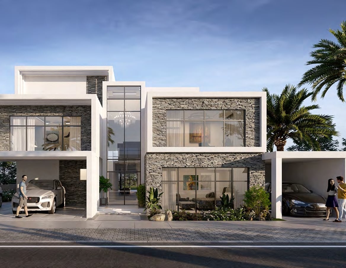 Damac Hills - Belair Phase 2, image 2 of 11. Render supplied by developer.