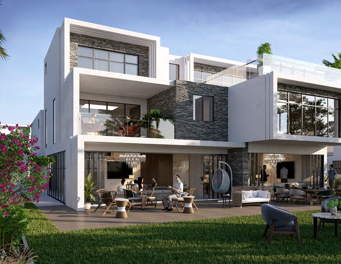 Damac Hills - Belair Phase 2, image 3 of 11. Render supplied by developer.
